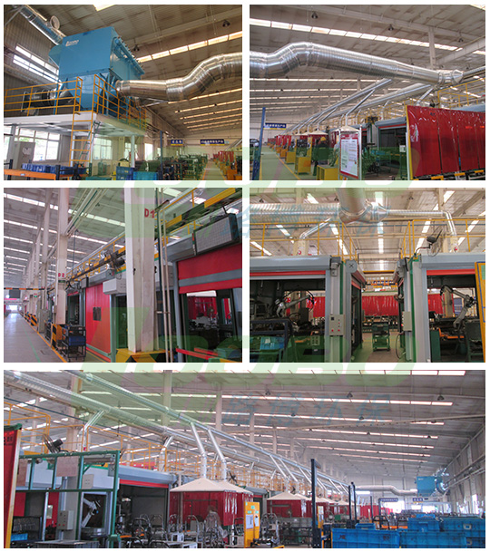 長城汽車機(jī)器人自動焊煙凈化項目