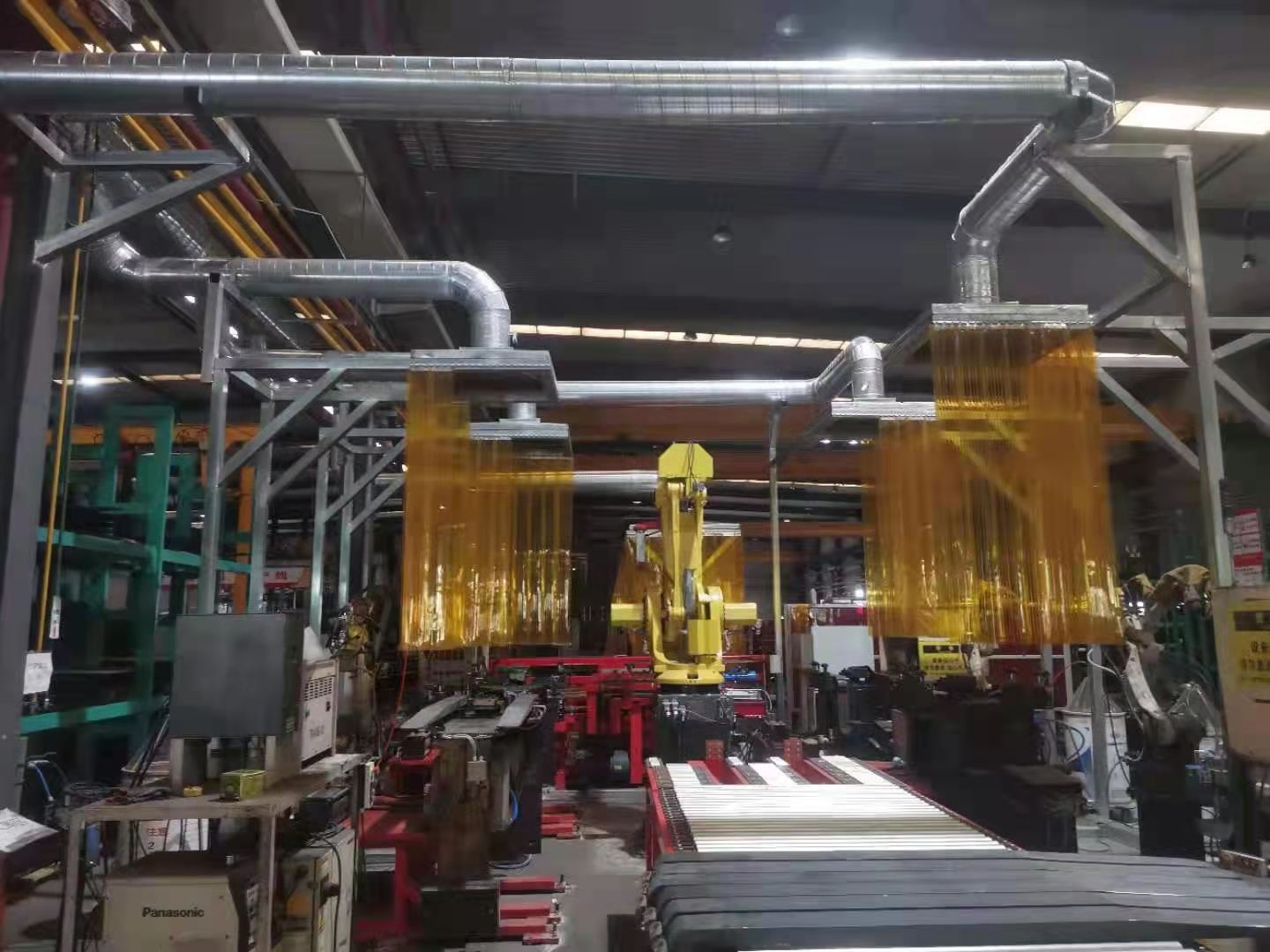 青島路博環(huán)保與安徽合肥某貨叉有限公司機(jī)器人焊接除塵項目順利竣工