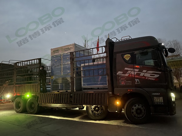 路博環(huán)保---遼寧學校實訓室除塵項目發(fā)貨