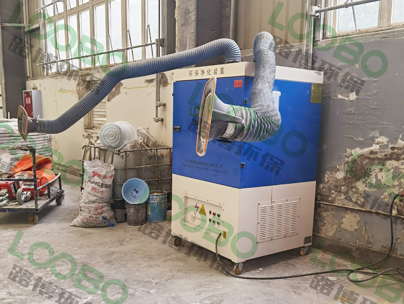 移動式廢氣凈化小能手，有機(jī)廢氣凈化一體機(jī)，輕松凈化空氣